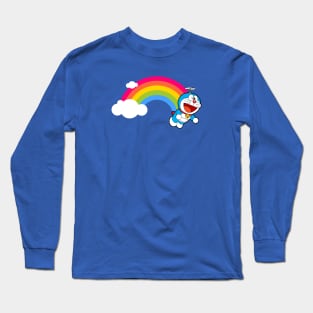 DORAEMON RAINBOW Long Sleeve T-Shirt